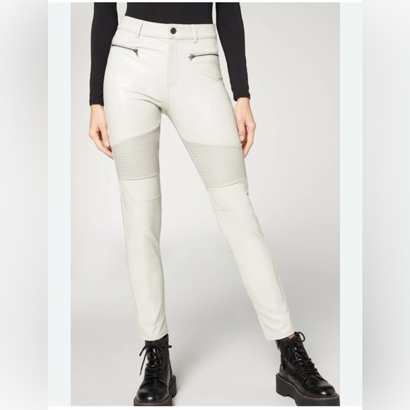 Calzedonia Pants - Elegant Women's Cream Skinny Pants